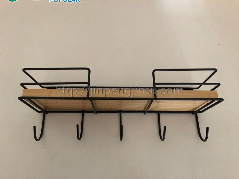 FIVE HOOK BATHROON RACKS