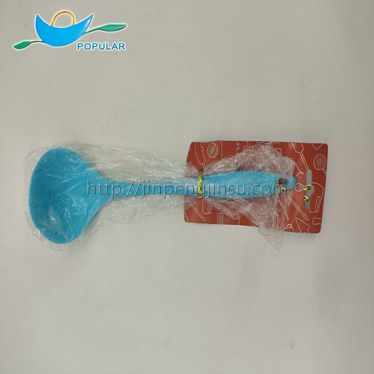 Set of 10 blue  silicone kitchen utensils