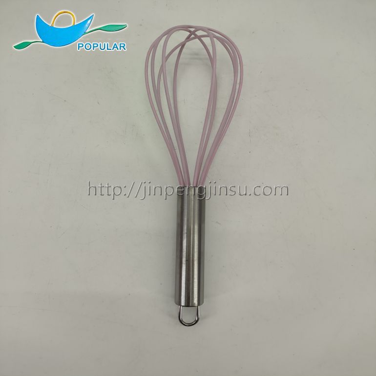 set of 12 pink silicone kitchen utensils