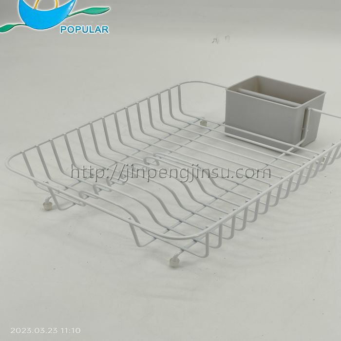 White dish rack