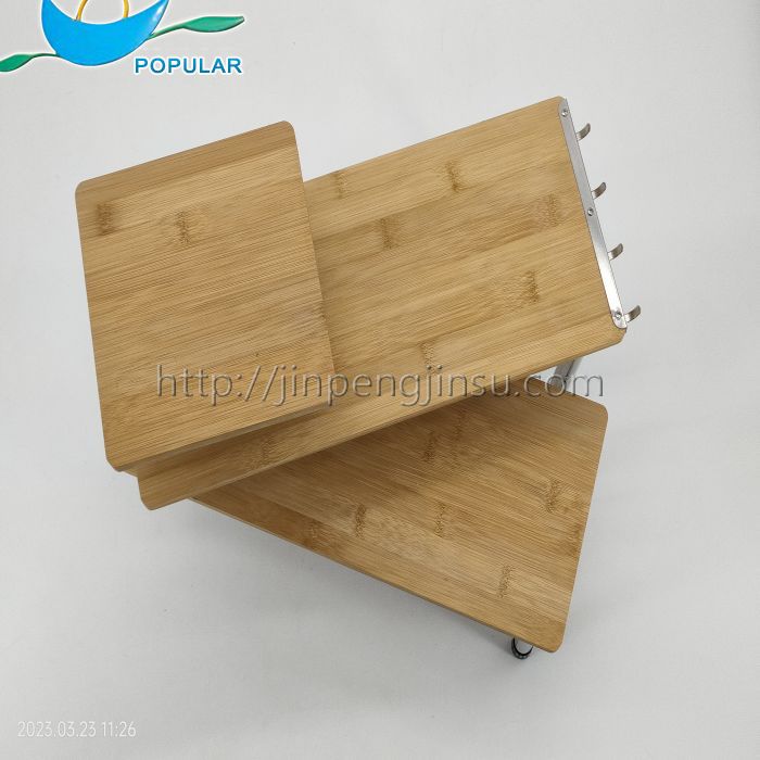 On stage storage rack