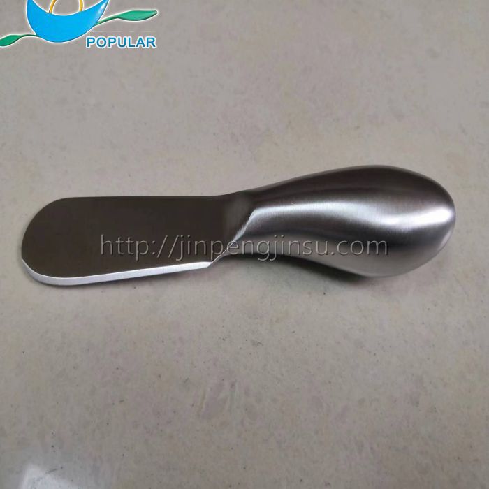 Cheese knife with hollow handle