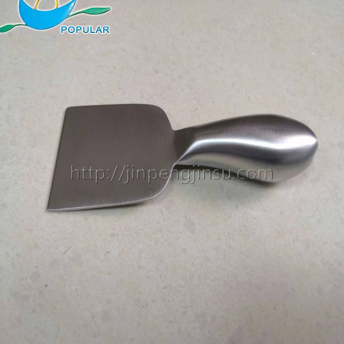 Cheese spatula with hollow handle