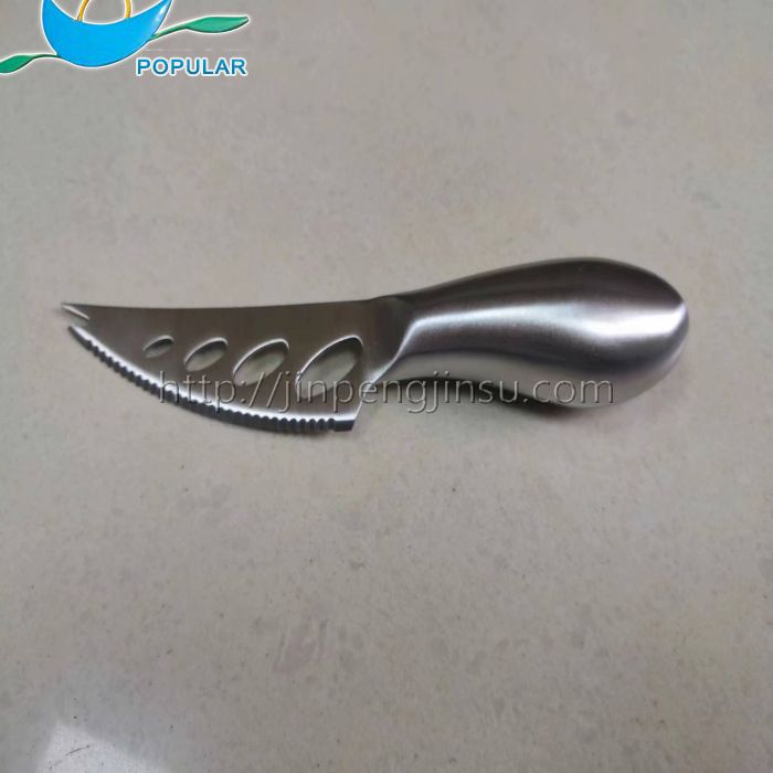 Cheese hole knife with hollow handle