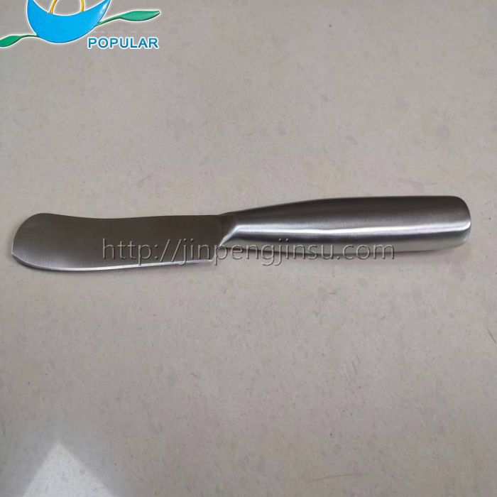 Cheese long knife with hollow handle