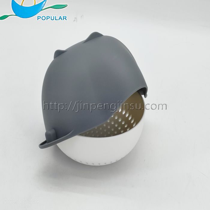 Small swing drain basket