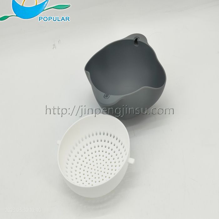 Small swing drain basket