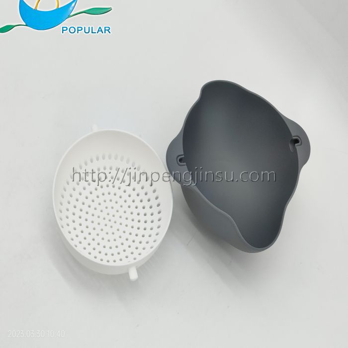 Small swing drain basket