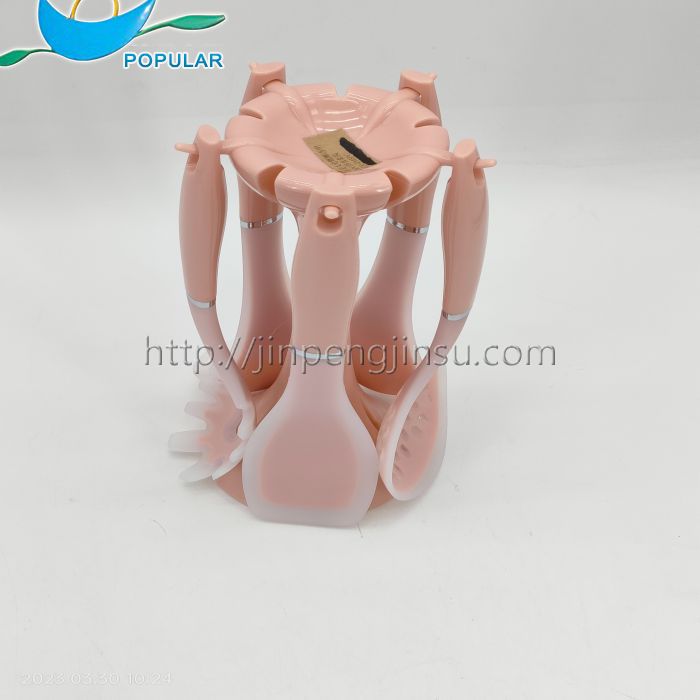 Set of 5 silicone kitchen utensils