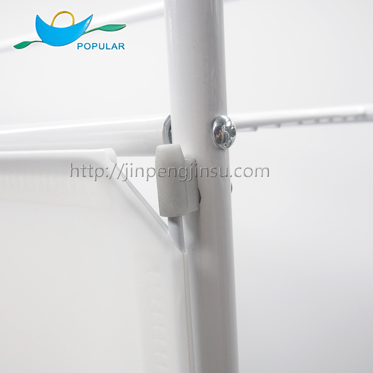 Over the toilet rack