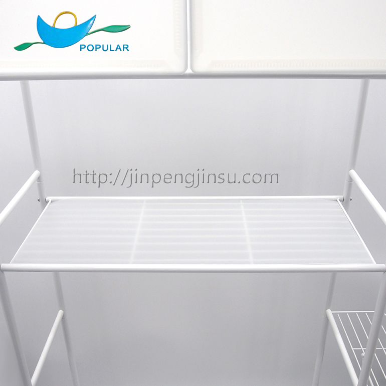 Over the toilet rack