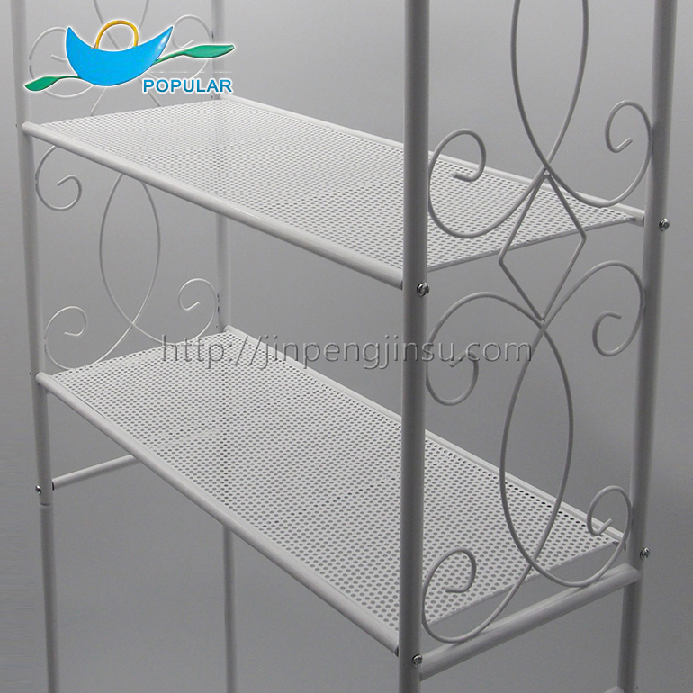 Over the toilet rack