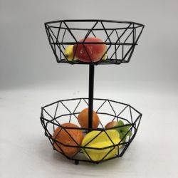 two-tier fruit basket