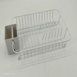 White dish rack