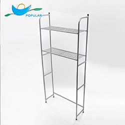 Over the toilet rack